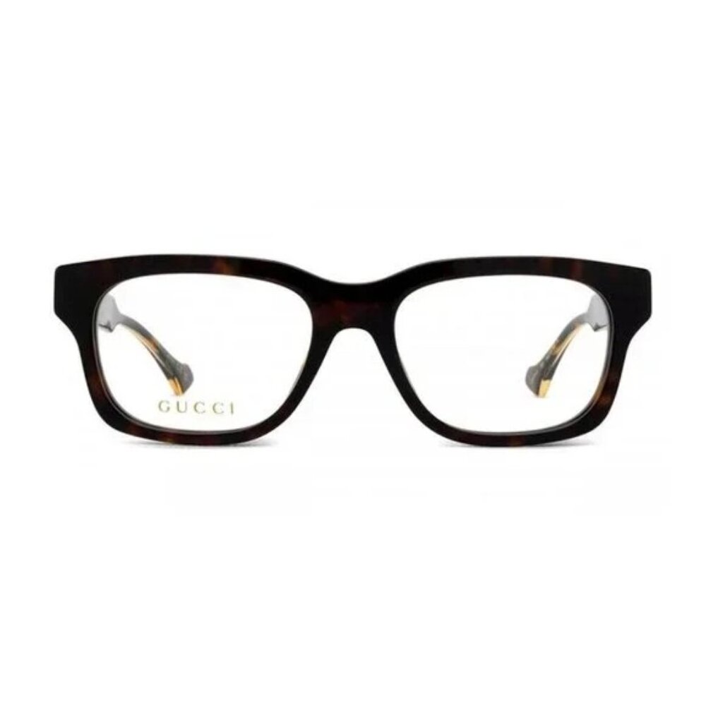 NEW GUCCI EYEGLASSES GUCCI DARK HAVANA EYEWEAR - Picture 2 of 3